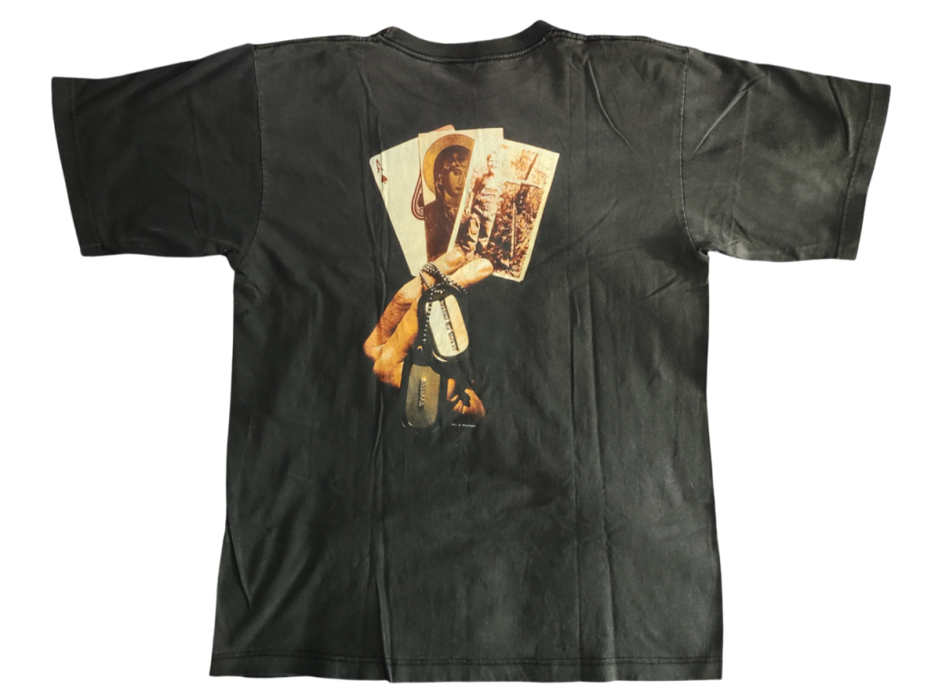 tee shirt Alice in chains verso