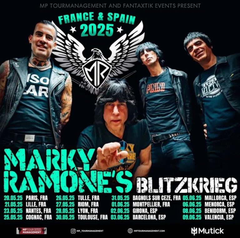 Marky Ramone tour