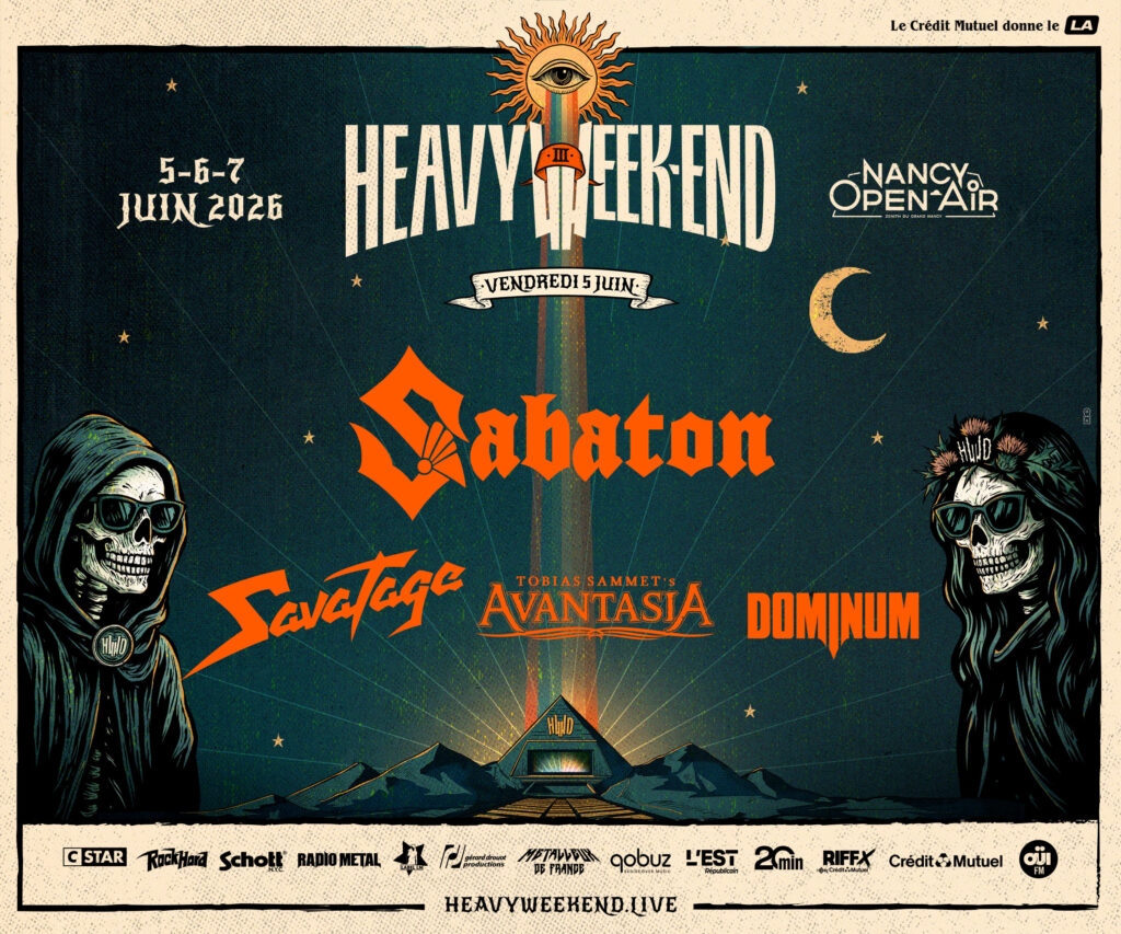 Heavy Week-End 5 juin Sabaton